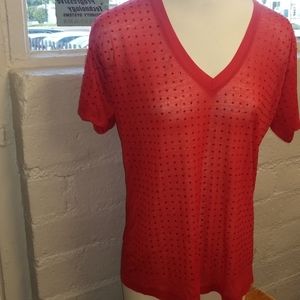 5 for $25 Wessex Bling Tee Vneck M